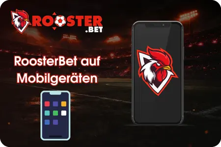 RoosterBet Casino auf Smartphone und Tablet spielen